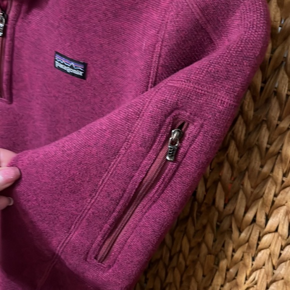 PATAGONIA AMARANTH PINK BETTER SWEATER PULLOVER - Picture 5 of 8